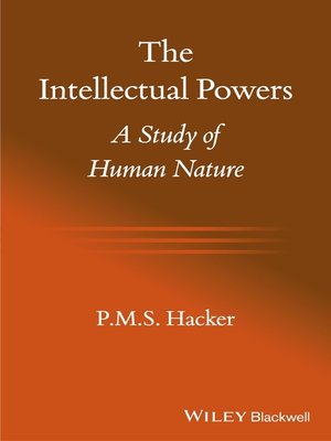 cover image of The Intellectual Powers
